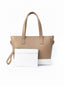 Day to Night Bags Beige and White