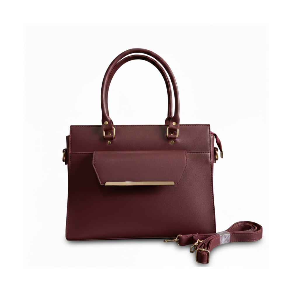 Ambition duo tote bag Maroon