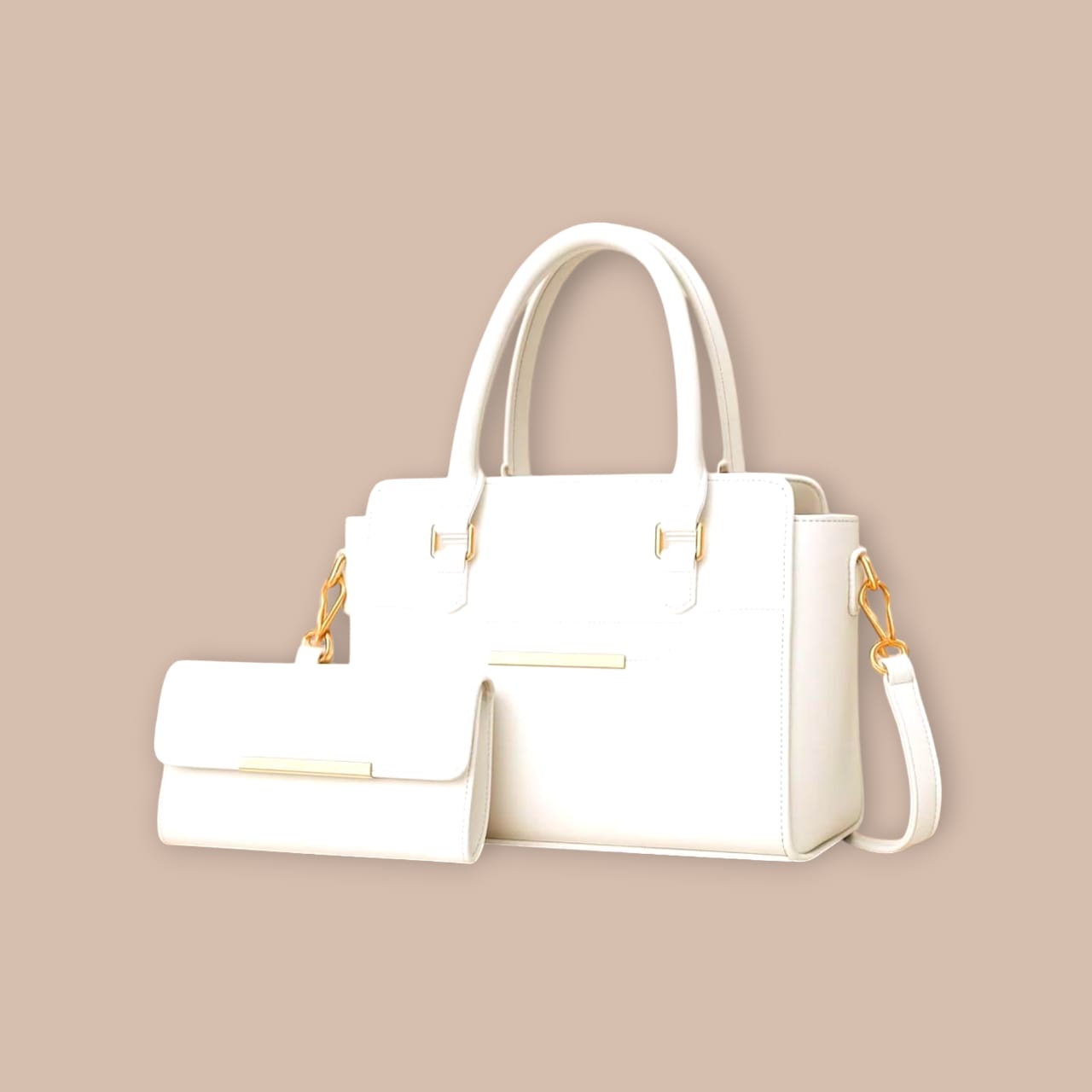 Classic White Tote