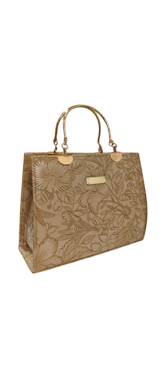 Golden Blossom Tote
