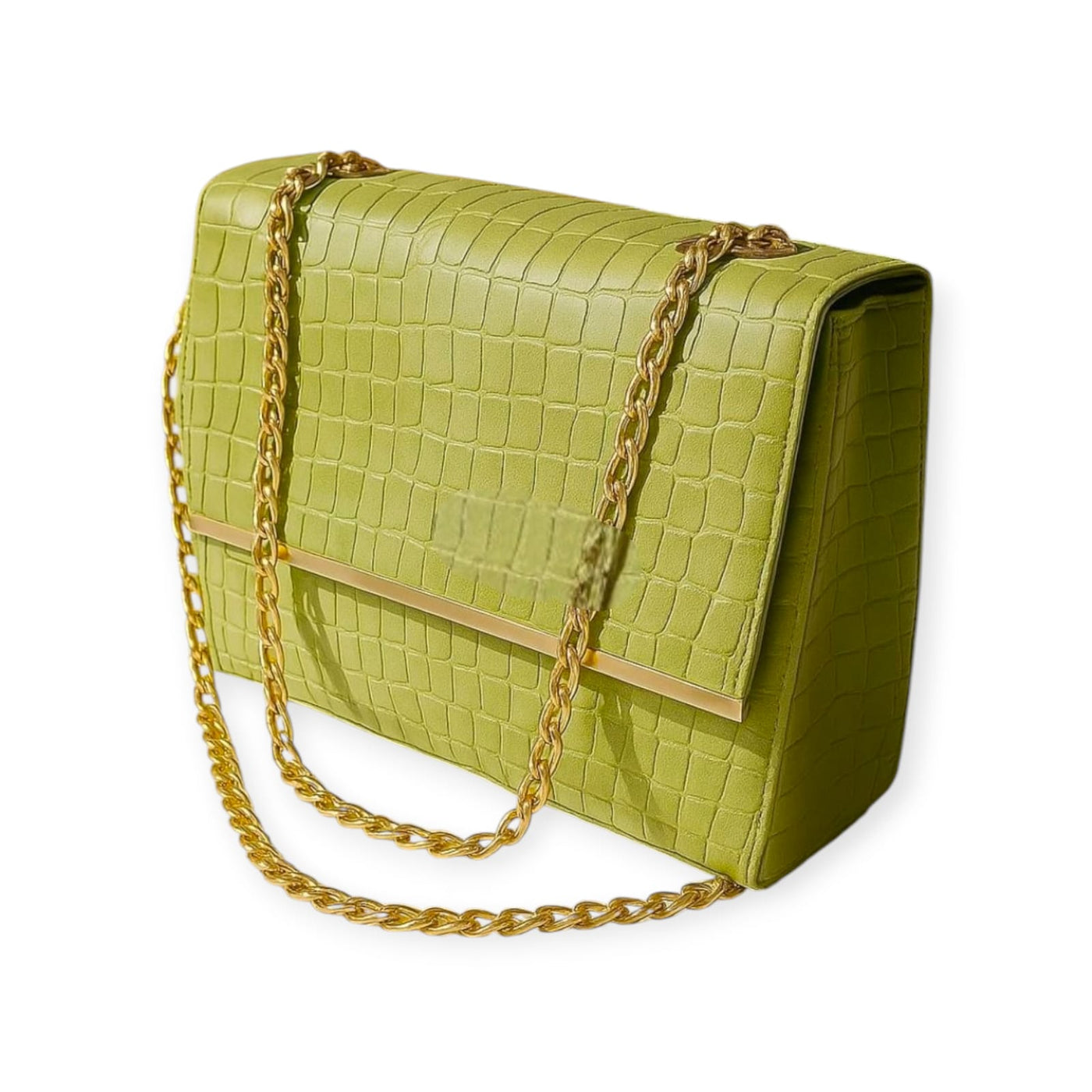 Greena Croc Luxe bag