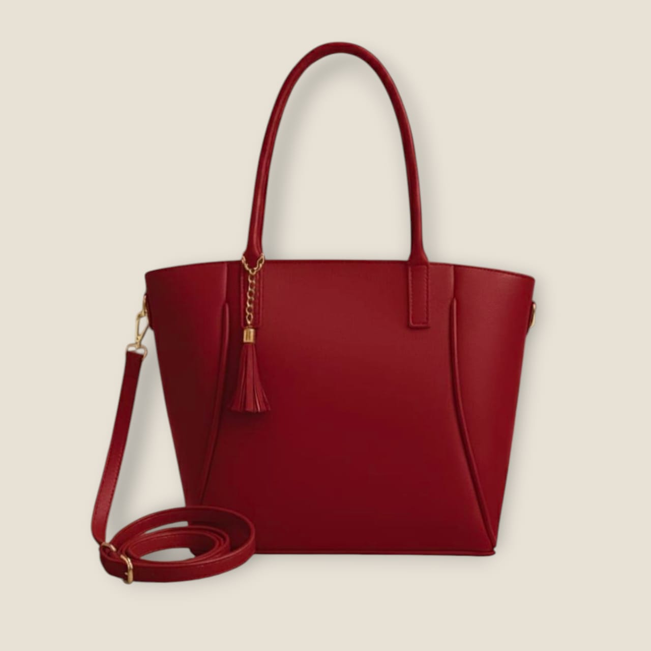 Maroon Bloom Tote
