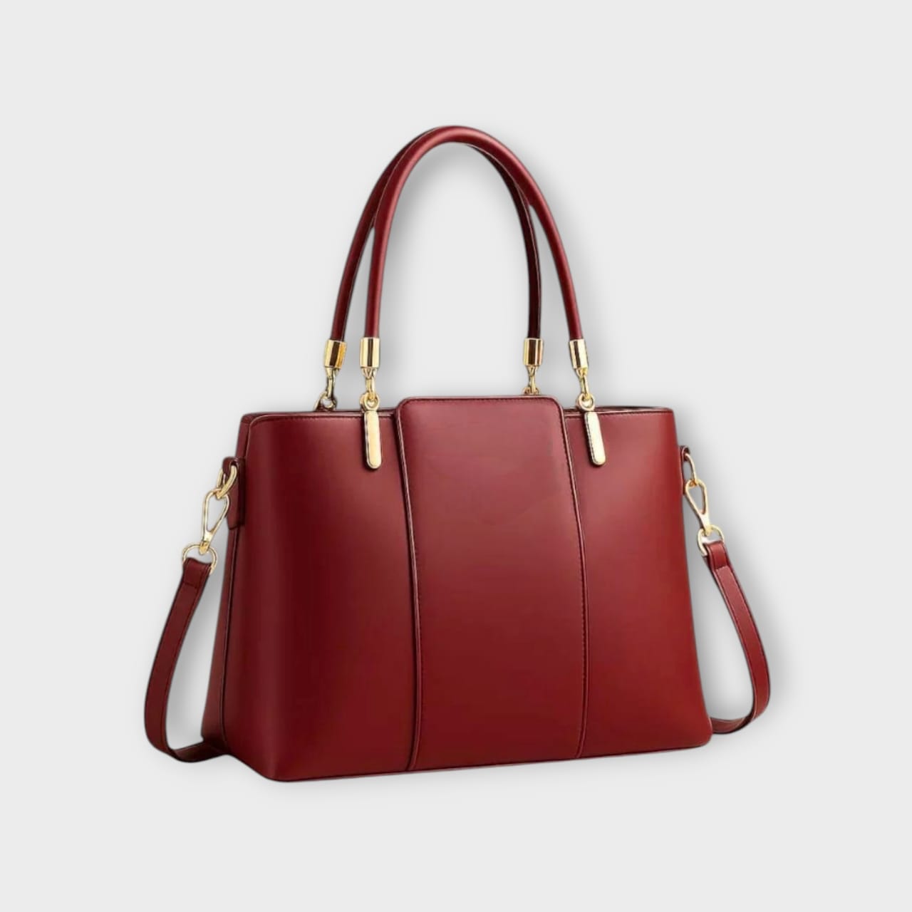 Maroon Orchid Tote