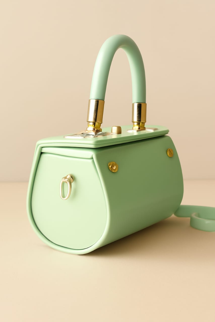 Mint Luxe box bag
