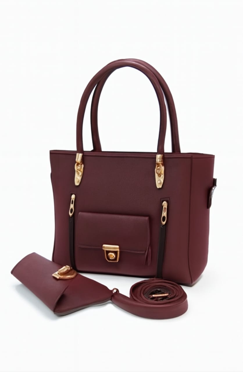 Maroon Elysian Carry Set