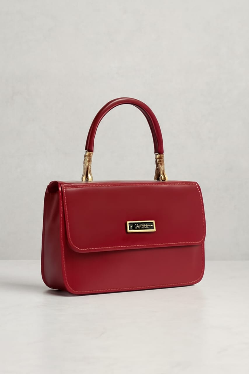 Red Opal Gloss Clutch