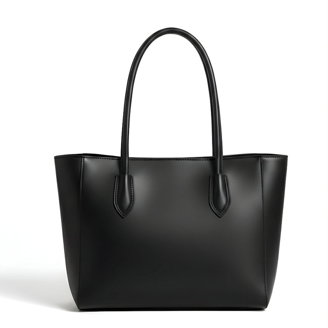 The Everyday Luxe Tote Black Hover Image