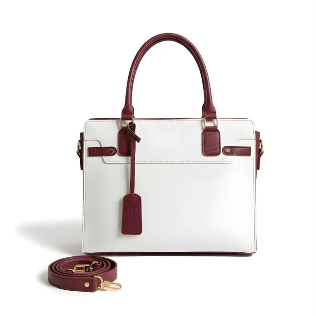 Stonehide Tote Bag Maroon Hover Image