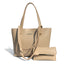 Blush Base Tote Bag Beige