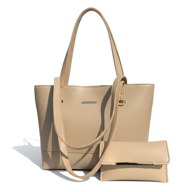 Blush Base Tote Bag Beige Hover Image