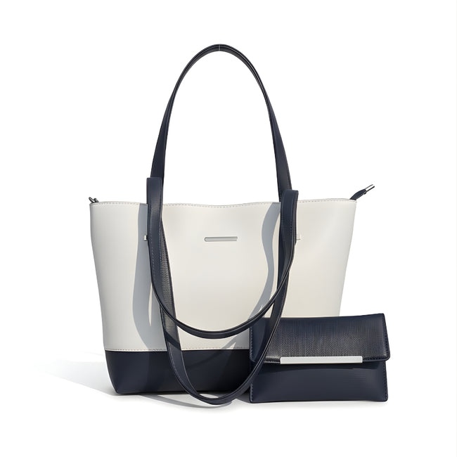 Blush base tote bag Black and White Hover Image