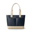 The Meridian Tote Navy N Beige