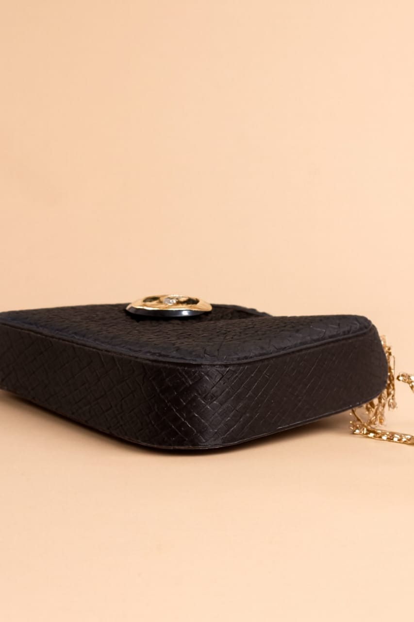 Royal Noir mini tote