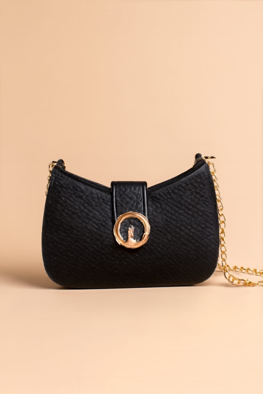 Royal Noir mini tote