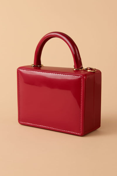 Gloss & Glam Croc Handbag