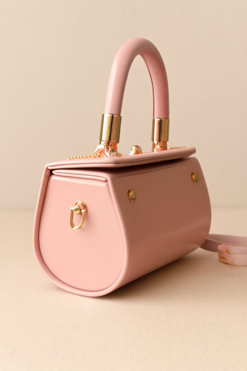 Pink Luxe box bag