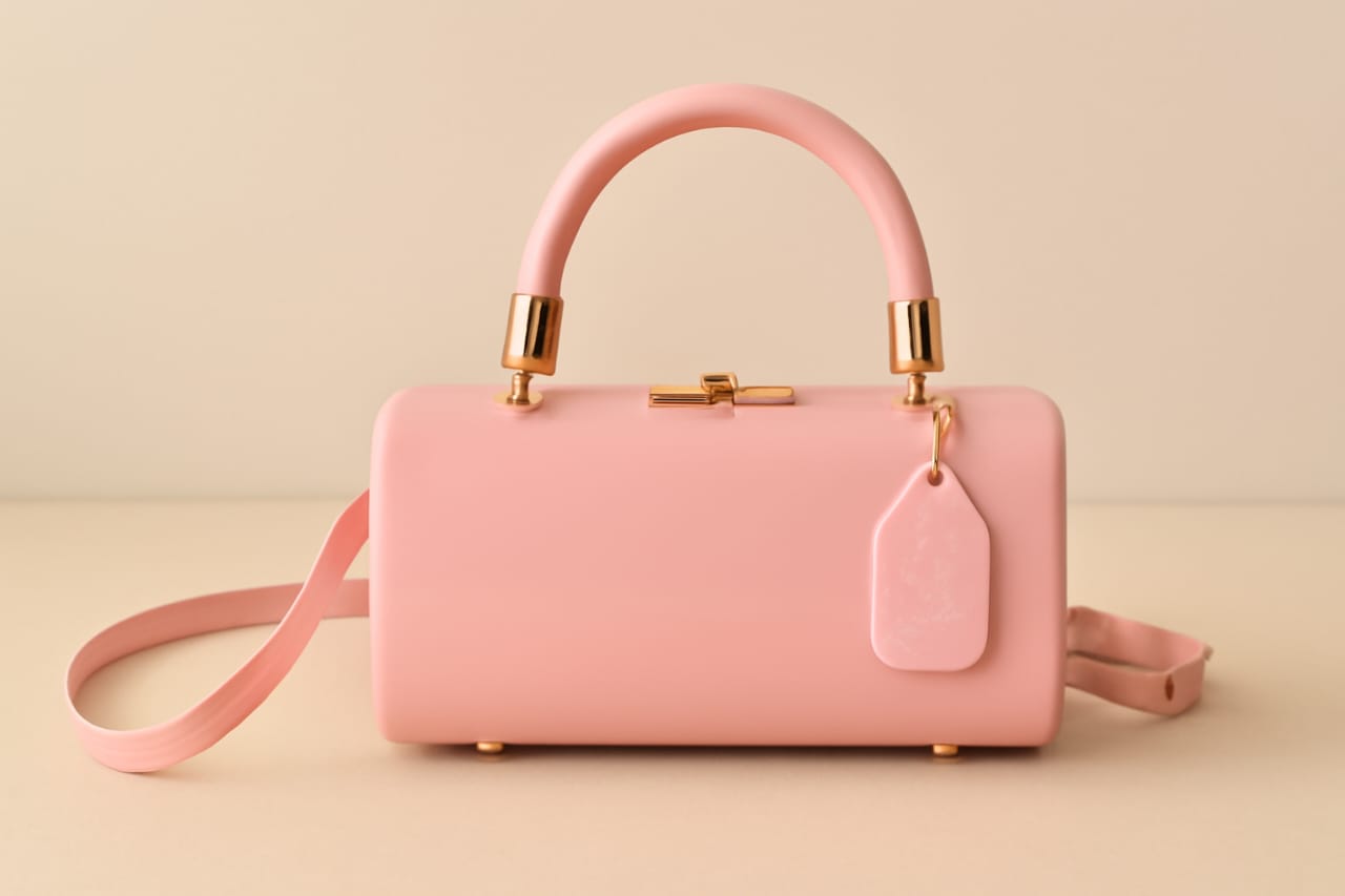 Pink Luxe box bag