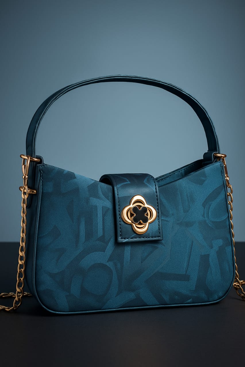 Gilded Star bag Blue