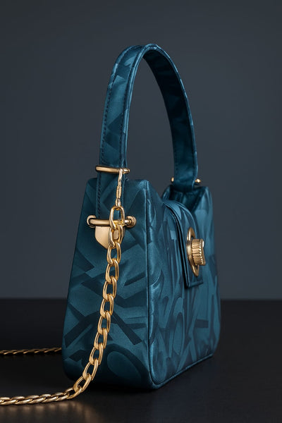 Gilded Star bag Blue