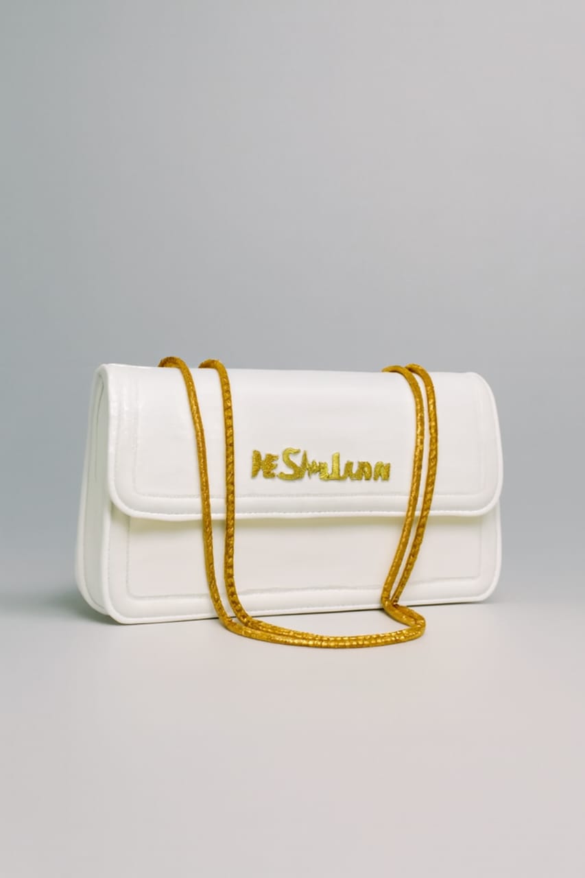 WhiteNGolden Touch crossbody