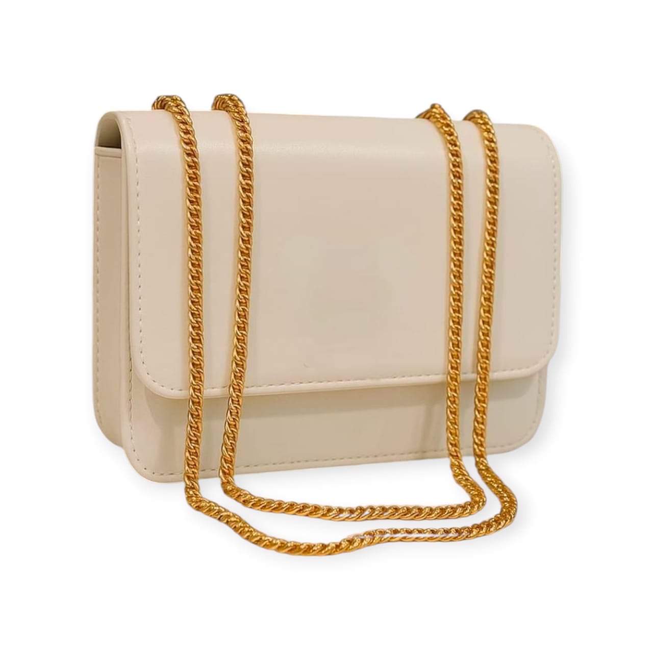 White Crimson Chain bag