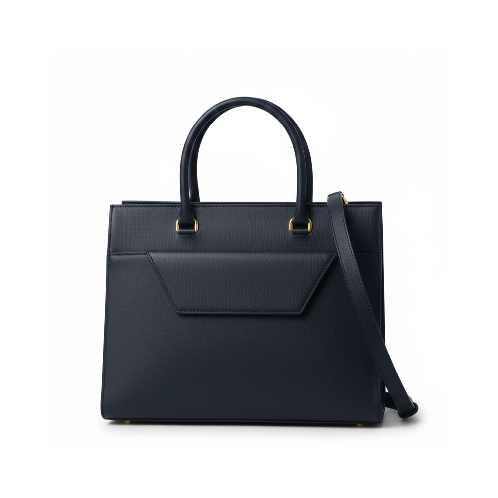 Ambition duo tote bag Navy blue