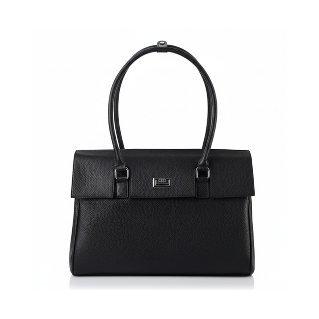 Structured Laptop Tote Bag Hover Image